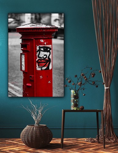 Large abstract limited - large, print