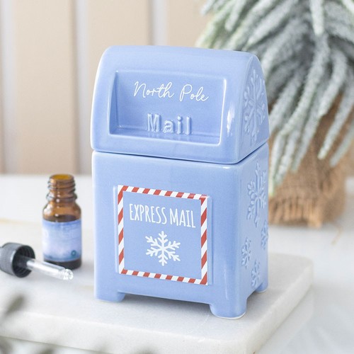 North pole postbox oil burner - north,