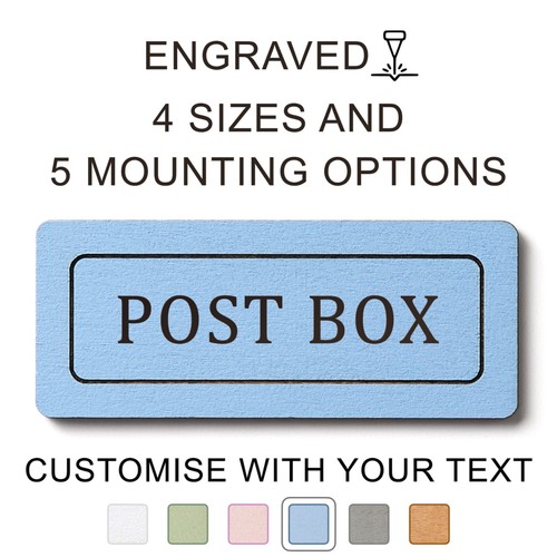 Custom post box - custom, sign