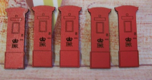 Mdf pre painted post box - mdf,