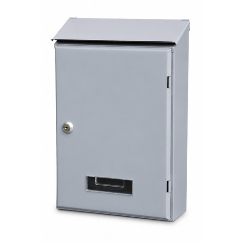Galvanised steel wall - steel, mounted